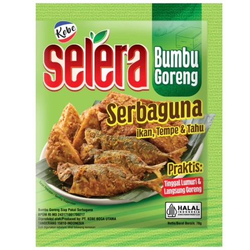 

Kobe Selera Serbaguna 70 gr