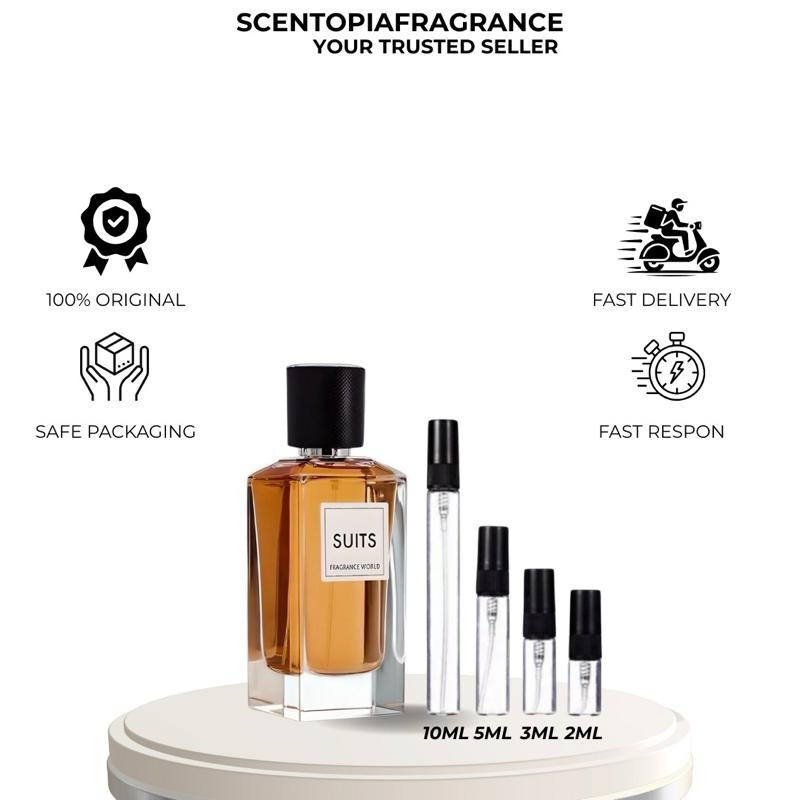 [ Decant ] Parfum Fragrance World Suits