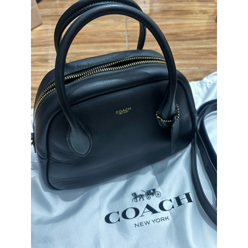 PRELOVED COACH Borough Bowling Bag - Black