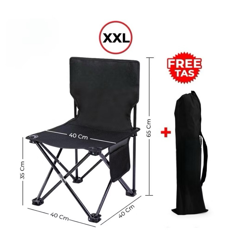 Pxton Kursi Lipat Camping Outdoor / Bangku Lipat / Kursi Portable Lipat