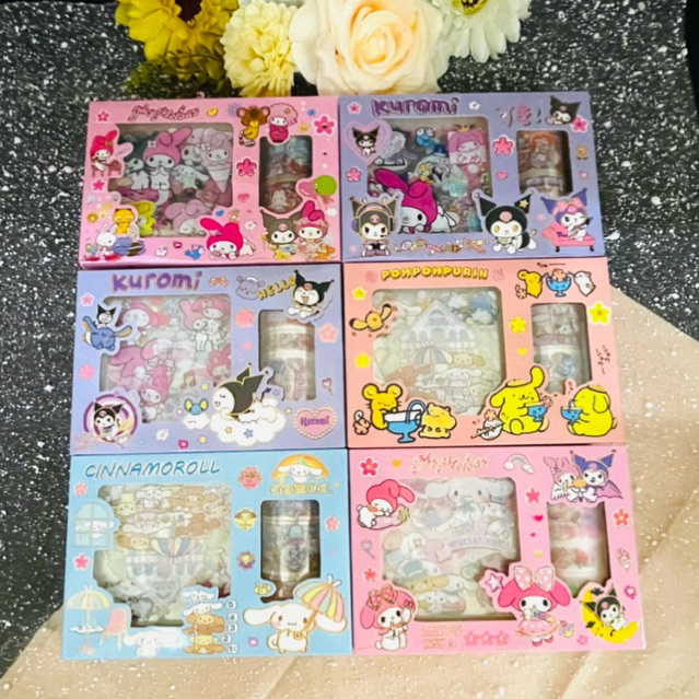 

SET 11 in 1 Sticker + Tape Karakter