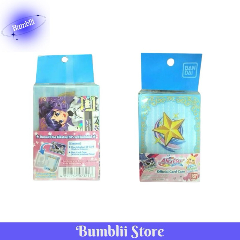 AIKATSU CARD CASE BLUE ID CARD KARTU AIKATSU