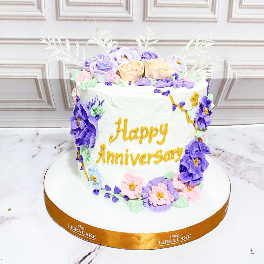 

Kue Ulang tahun/Birthday Cake/Kue Ultah tema Flower/Flower Cake/Kue Anniversary