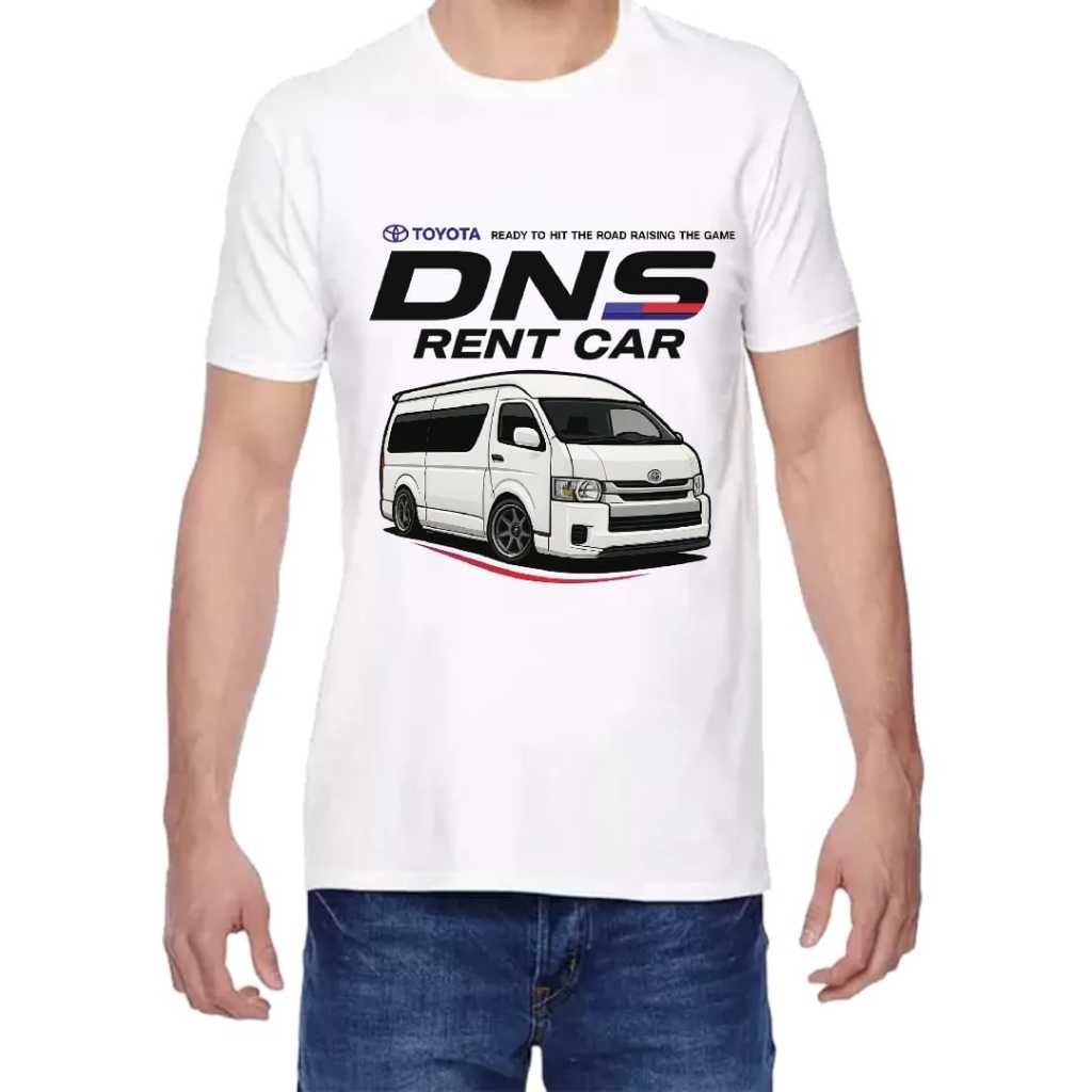 KAOS TOYOTA HIACE / BAJU OTOMOTIF PRIA / ATASAN DISTRO