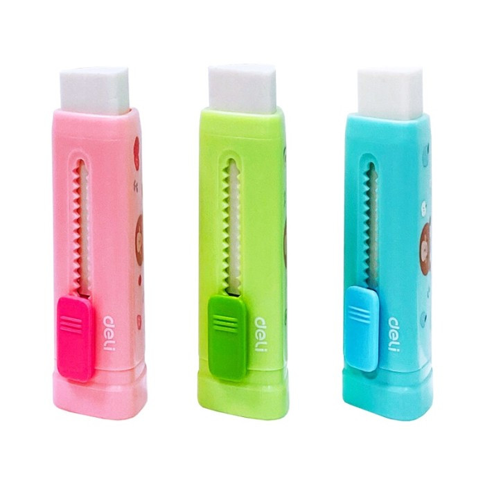 

DELI - PENGHAPUS KARET SEKOLAH / SETIP / KARET KOREKSI / ERASER COMIKO H312