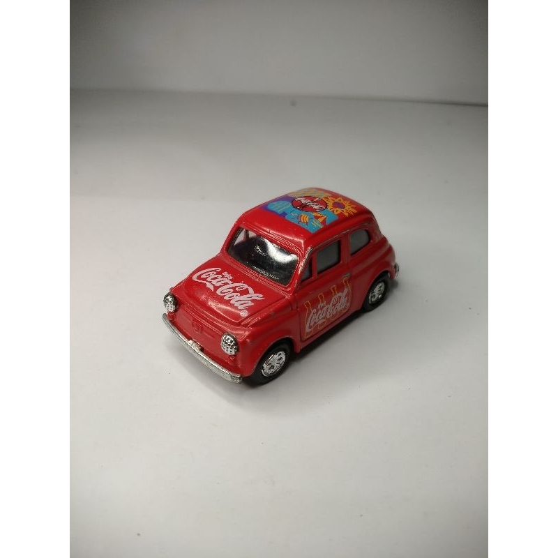 Diecast Fiat Coca cola Vintage Rare Loose