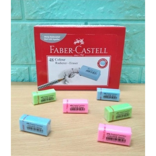 

FABER CASTELL -ERASER COLOUR SMALL 187205