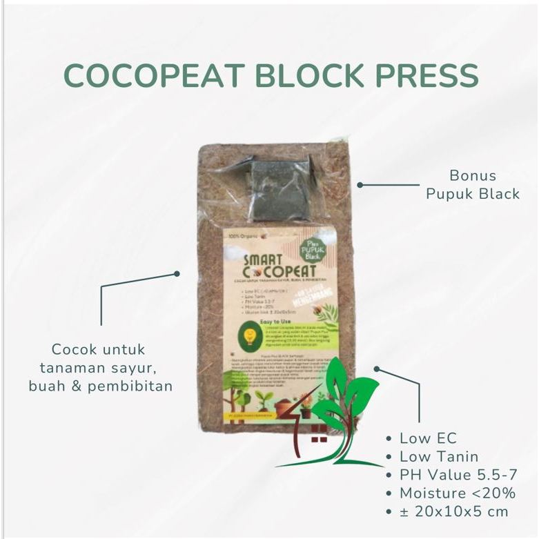 Cocopeat Block Press