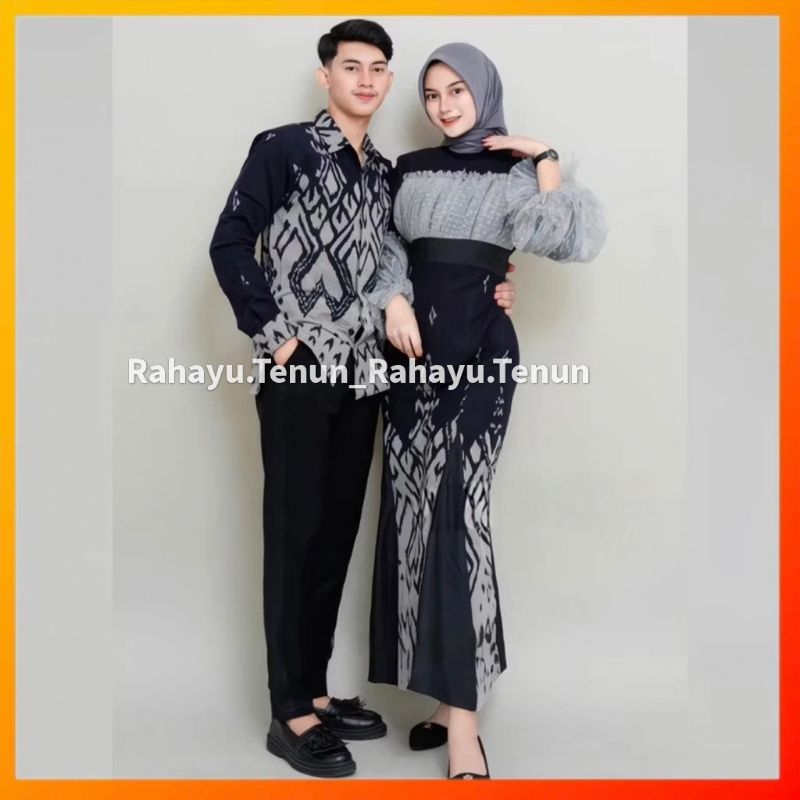 SET COUPLE RAHAYU DRESS TERBARU TERBAIK DAN TERMURAH BAJU KONDANGAN COUPLE PRIA WANITA COPLE BAJU KO