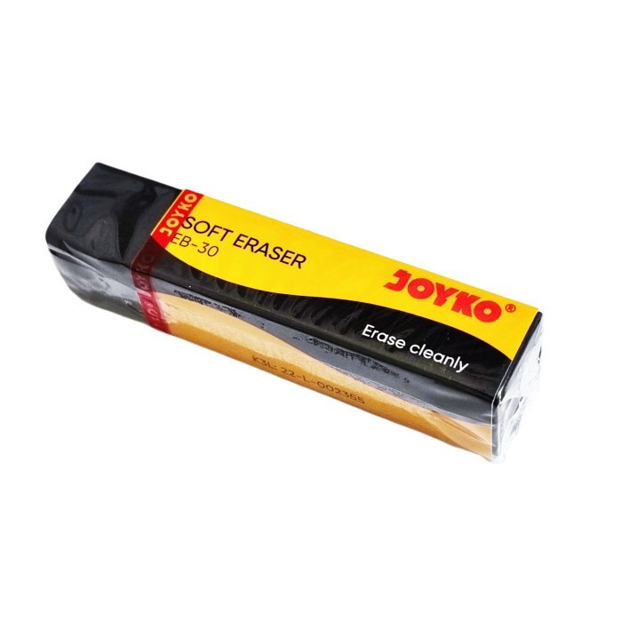 

[1 pcs] Eraser / Penghapus Joyko EB-30 hitam besar / debozz / jw eraser