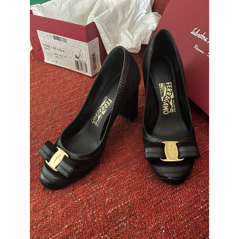 PRELOVED SEPATU FERRAGAMO FOSCA