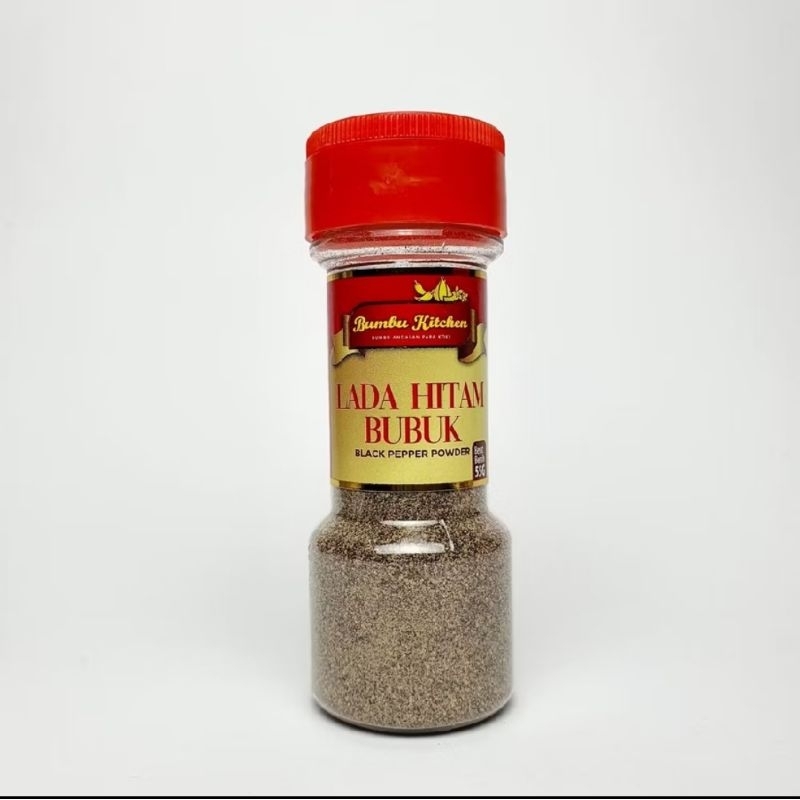 

Bumbu Kitchen Lada Hitam Bubuk / Black Paper Powder 55 Gram