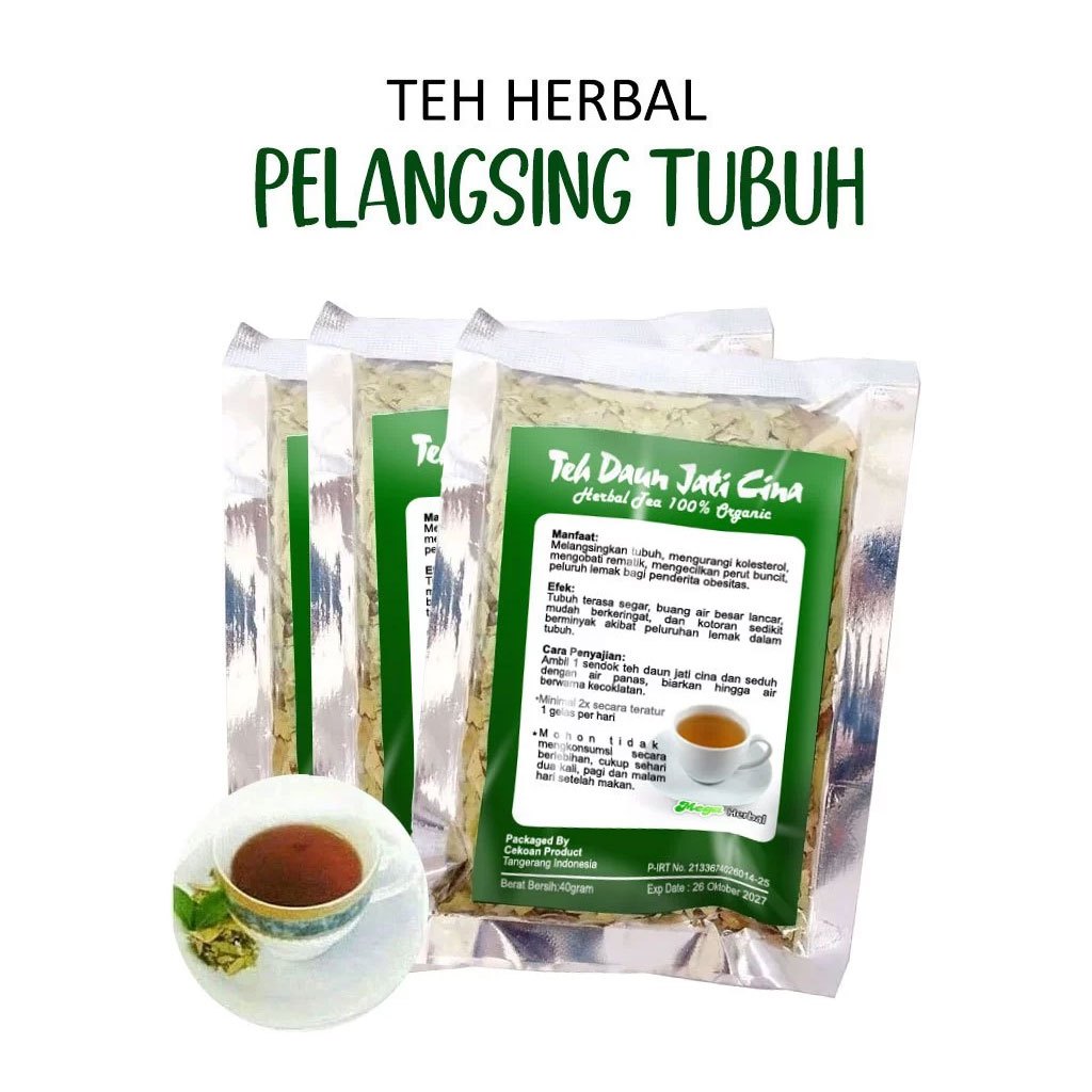 

Teh Daun Jati Cina Teh Pelangsing Peluntur Lemak Ampuh Teh Hijau Herbal