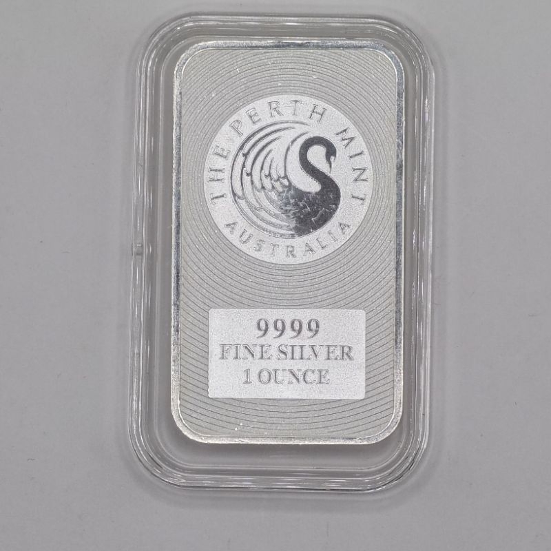 SILVER BATANGAN PERTH MINT 1 OZ AUSTRALIA 999.9