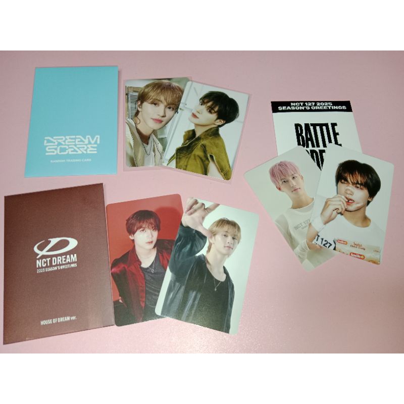 Tranding Card UNSEALED NCT DREAM & NCT 127 mark haechan jeno jungwoo