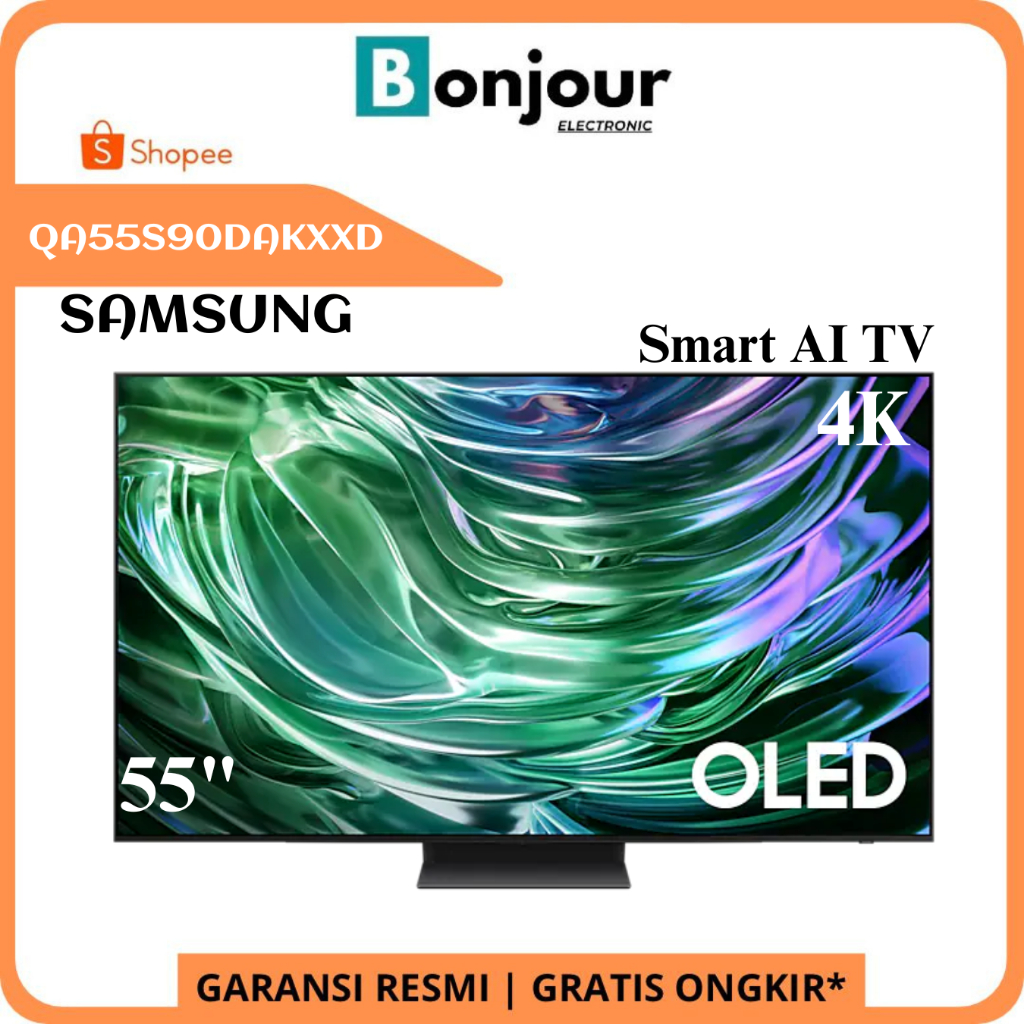 Oled Samsung 55 Inch S90D Samsung Oled S90D 55 QA55S90D 55S90D OLED 4K Pengganti 55S90C