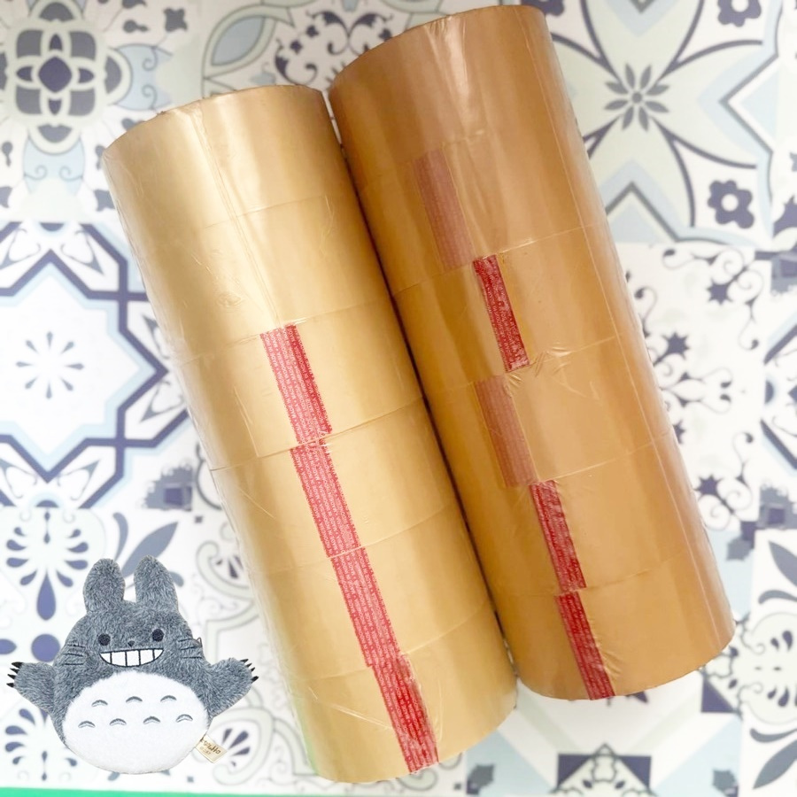 

[1SLOP/6 ROLL] NATIONAL OPP 48MM COKLAT BENING LAKBAN DUS