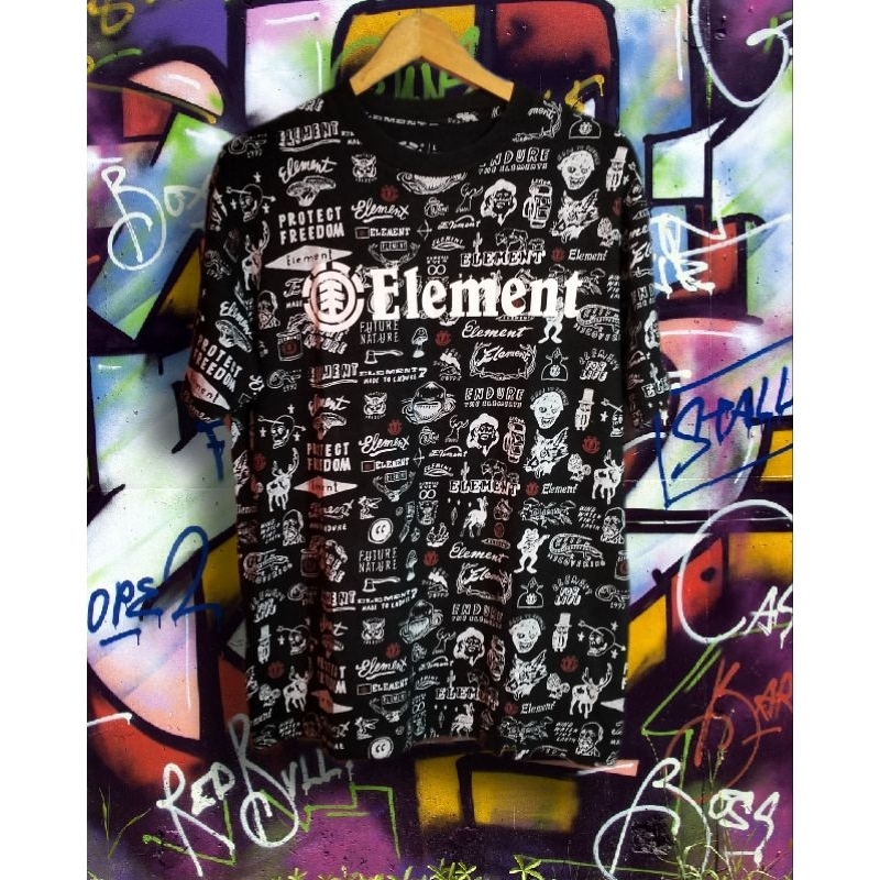 element aop kaos vintage second/bekas