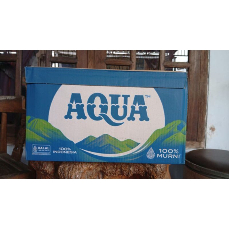 

aqua 600ml (24 botol)