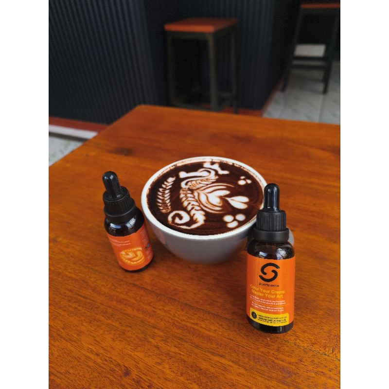 JJ LATTE ART ID LIQUID CAIRAN PENGGANTI SUSU UNTUK LATIHAN MENGGAMBAR LATTE ART
