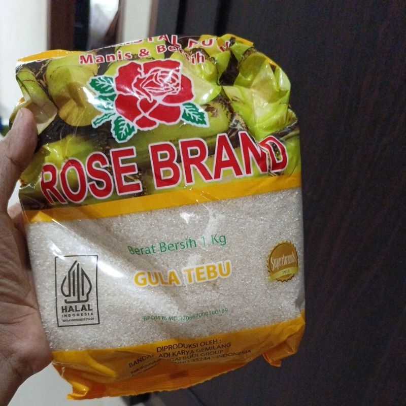 

Gula rosebrand 1kg kuning