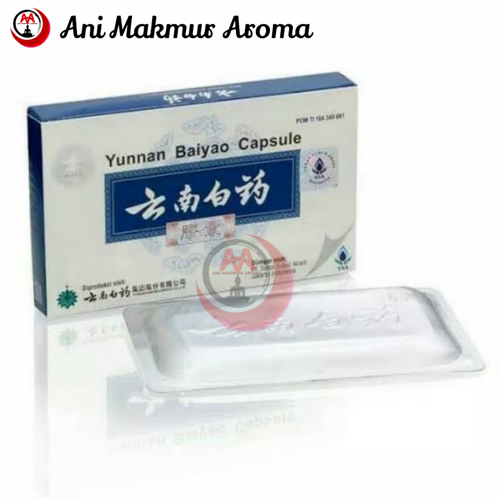 Kapsul Yunan Baiyao Saras Subur Abadi Obat Luka Dalam