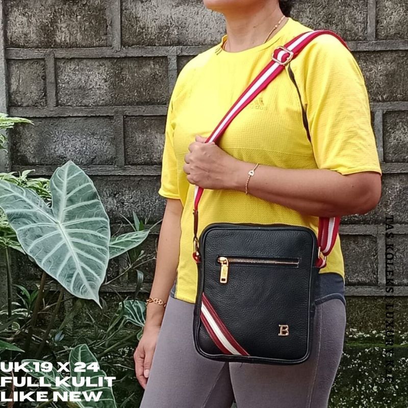 tas kulit asli Bally*