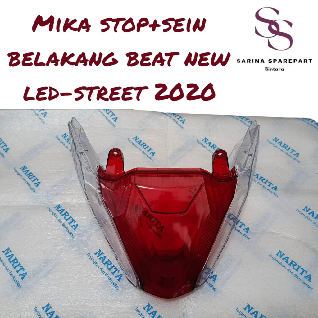 Mika Kaca Lampu Stop + Sein Belakang Beat Deluxe, Street / Mika Belakang Stoplamp Beat Deluxe k1A