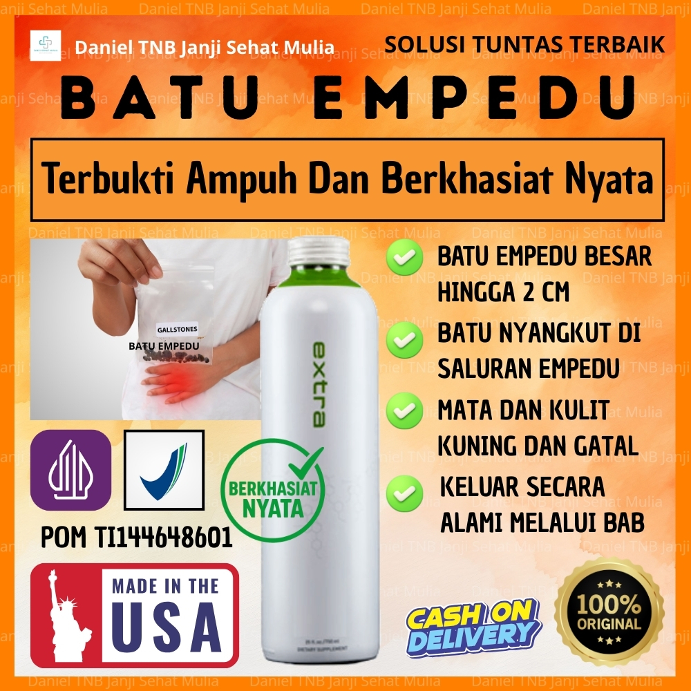 Daniel TNB Obat Herbal Batu Empedu Penghancur Peluruh Alternatif Alami Selain Operasi Mata Kuning Me