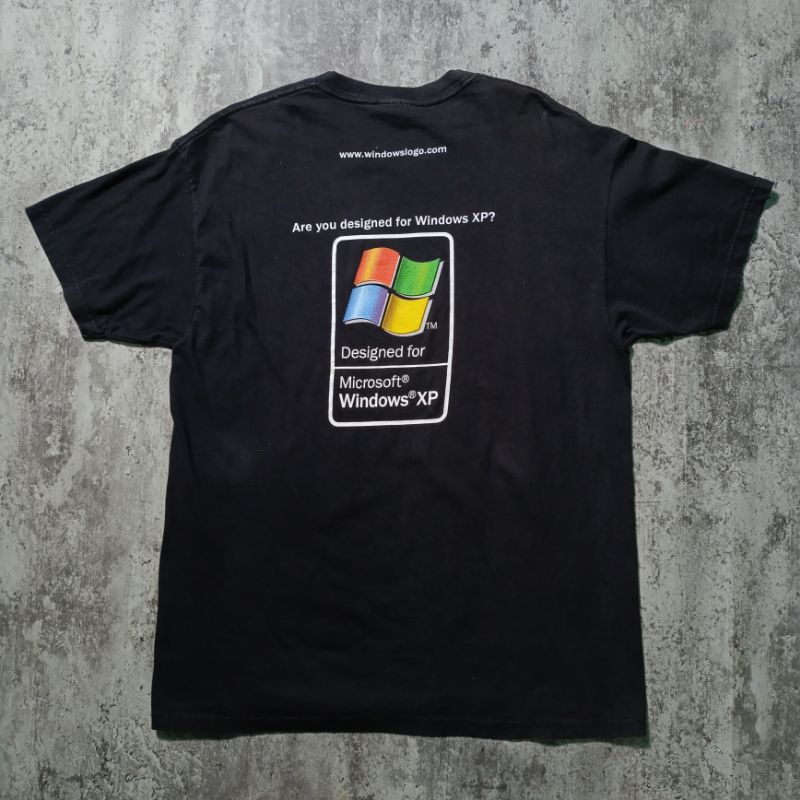 Vintage Microsoft Windows Tshirt apple