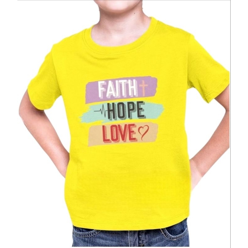 KAOS ROHANI ANAK / KAOS ROHANI KRISTEN / BAJU ROHANI ANAK / KAOS ROHANI ANAK PEREMPUAN / BAJU NATAL 