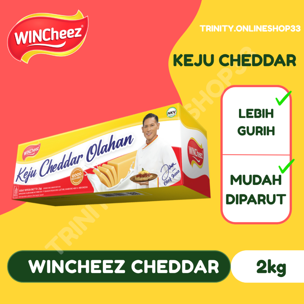 

WINCHEEZ Keju Cheddar Regular 2 KG
