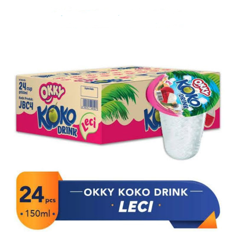 OKKY JELLY KOKO DRINK LECI CUP 145mL