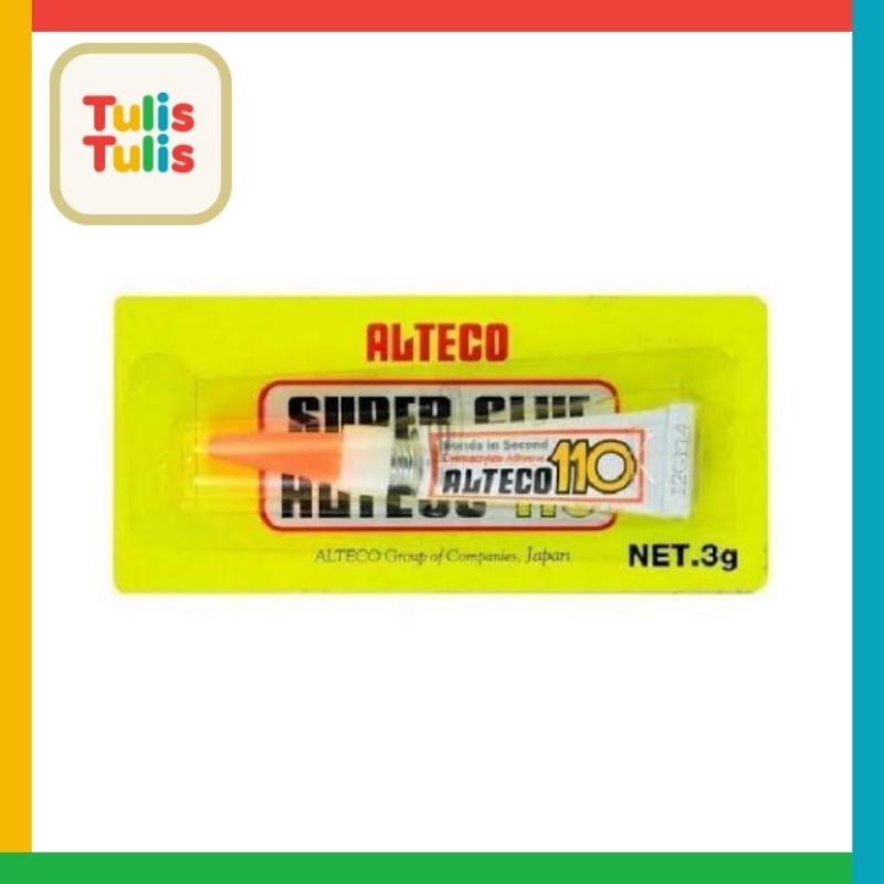 

(1 LUSIN) LEM SUPER GLUE ALTECO 110 3 GRAM