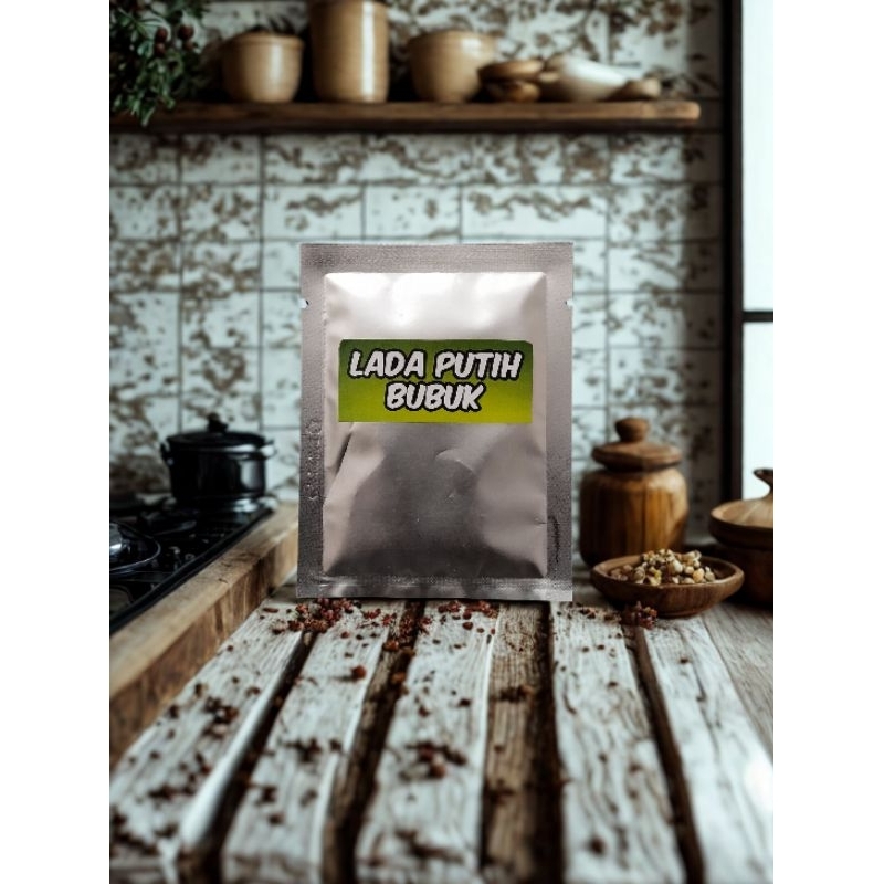 

Lada Putih Bubuk Bumbu Dapur 10gr