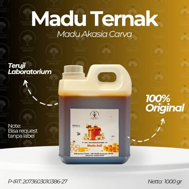 

madu asli madu nekstr bunga akasia carva 1kg