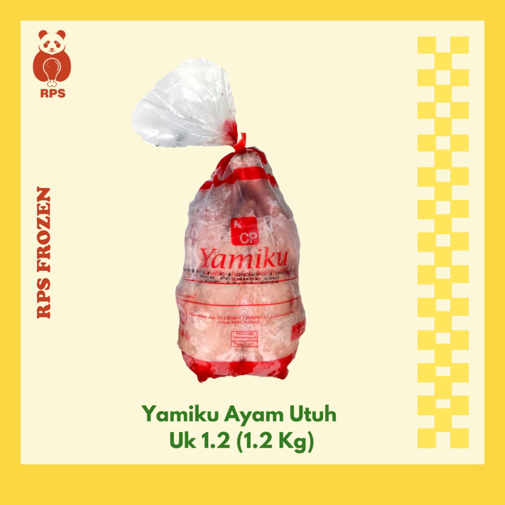 

Yamiku Ayam Utuh Ukuran 1.2 - 1.3, Ayam Utuh Yamiku 1 Kg