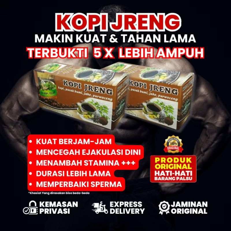 Kopi Jreng Kopi Stamina Original 100% Isi 20