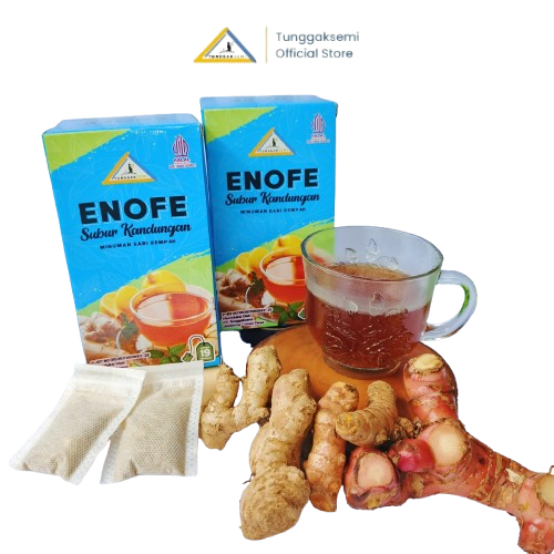

TUNGGAKSEMI Enofe Subur Kandungan Isi 19 Teabag Detox Rahim Teh Celup Rempah Jsr Promil Keputihan