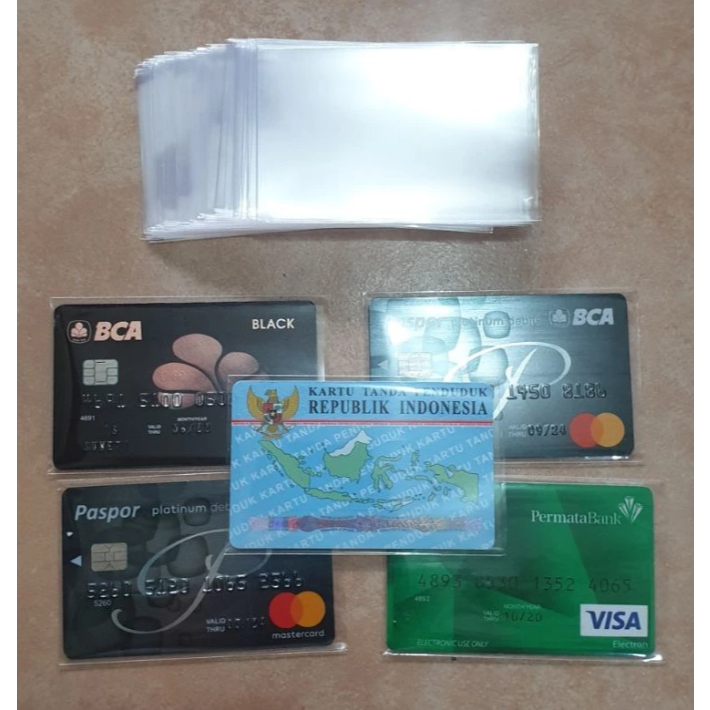 

Plastik Mika Pelindung Kartu ATM KTP Dll