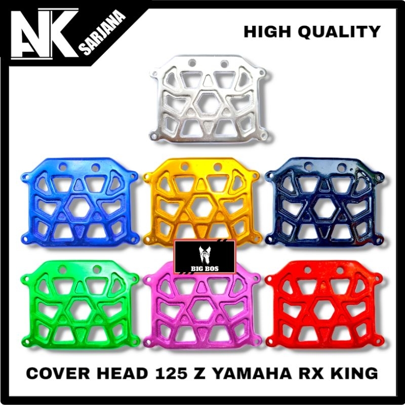 COVER HEAD 125 Z YAMAHA RX KING CNC