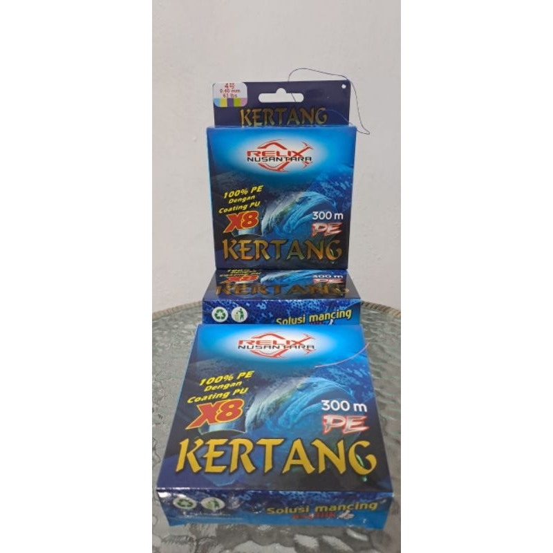 Kertang X8 300m  PE 4 Original by Relix Nusantara