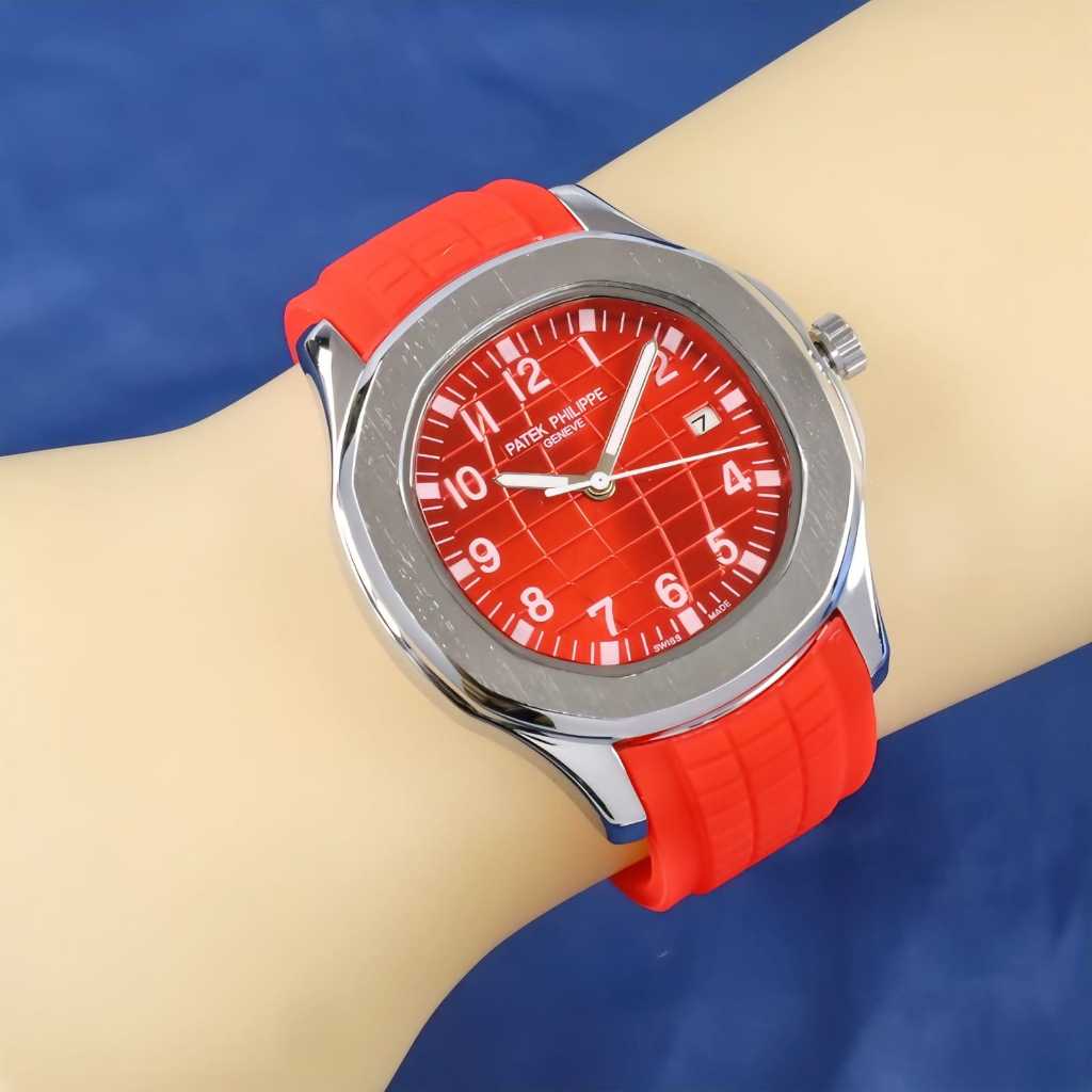 Automatic Jam Tangan Rubber Tanpa Baterai Termurah