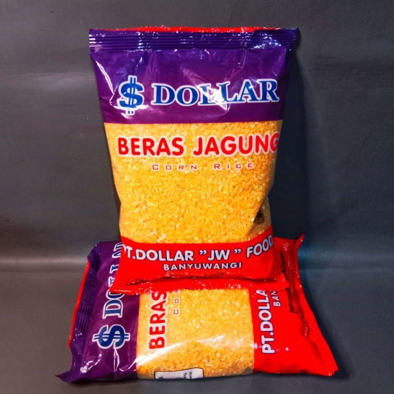 

1 kilo beras jagung dollar 2 bungkus premium 500+500 g
