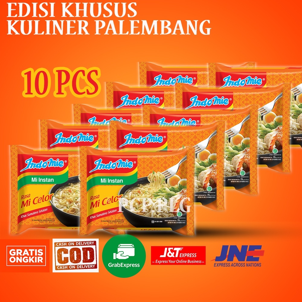 

INDOMIE MIE CELOR KHAS PALEMBANG ISI 10 PCS