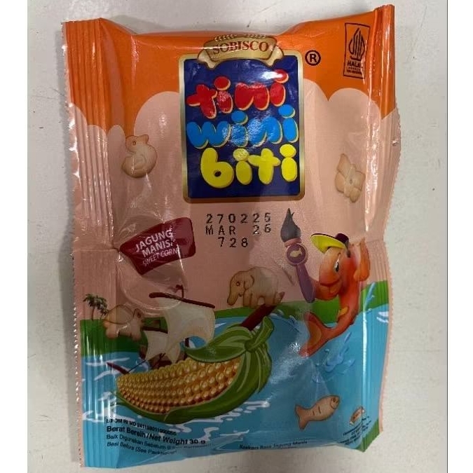 

Tini wini biti biskuit anak bentuk binatang 30gr