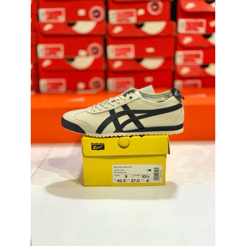 ONITSUKA TIGER MEXICO 66 BIRCH PEACOAT ORIGINAL 100% BNIB RESMI PT ASICS INDONESIA