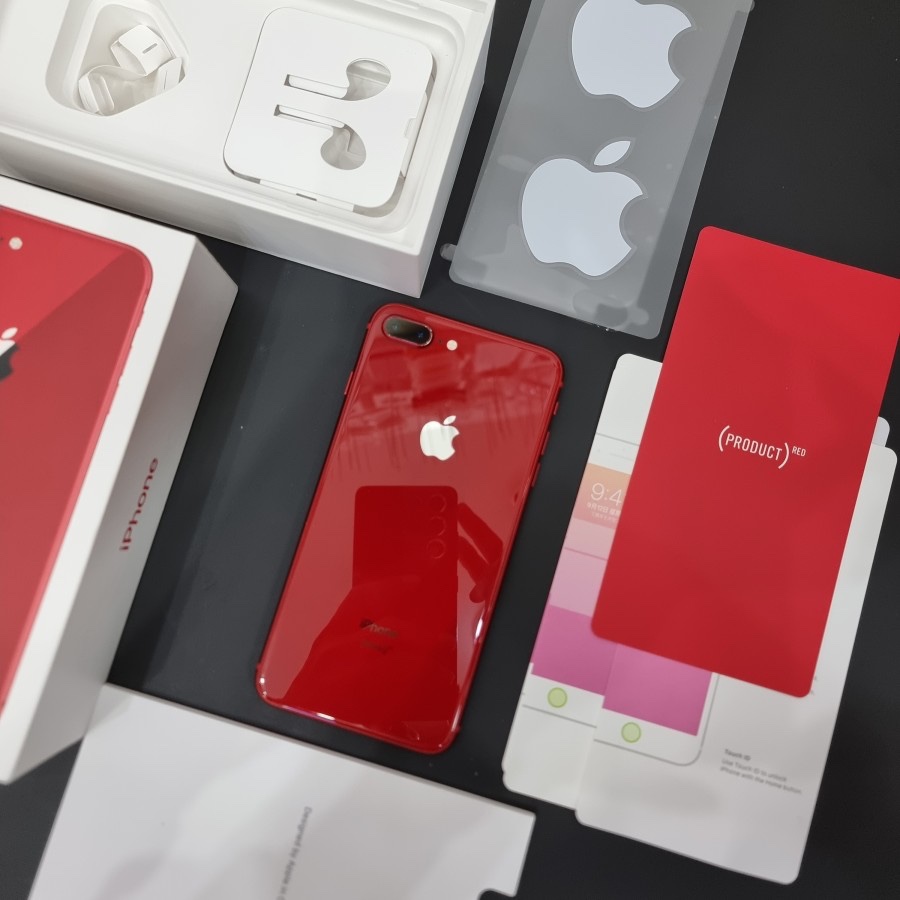 iPhone 8 Plus 64GB RED Product | kondisi mulus sesuai photo ip second