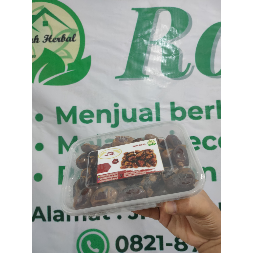

Kurma khalas saad 500gr kemasan repack