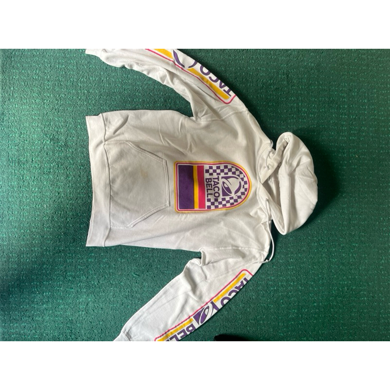 HOODIE TACO BELL size s *BEKAS* minus di desc